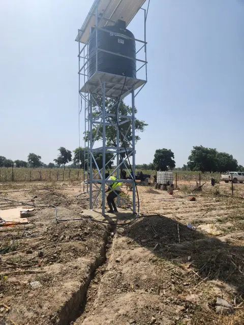 Solar-powered drinking water supply systems – photo 8