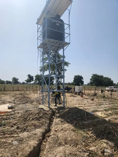 Solar-powered drinking water supply systems – photo 9